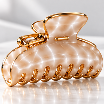 Pearl-Style Hair Claw Clip