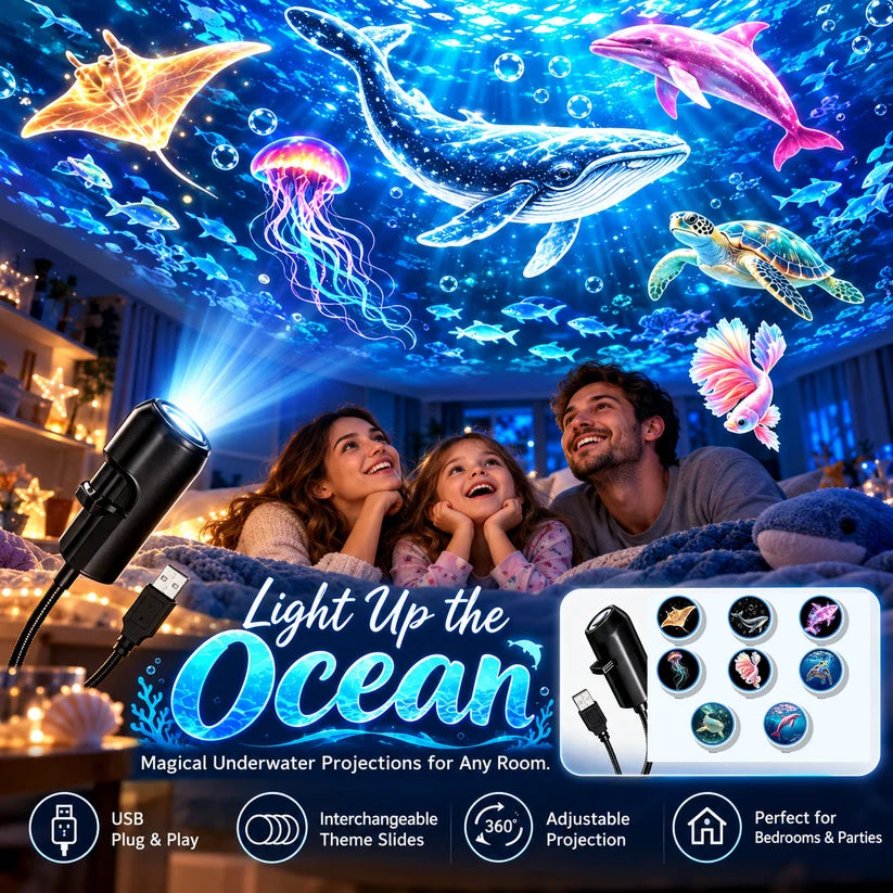 Plug‑and‑Play HD Holiday Projector, Multi‑Scene Projection Light for Christmas, Halloween & Faith‑Themed Decor 2026