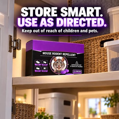 Mouse & Rat Repellent Balls – Scent-Based Rodent Deterrent for Home, Garage & Storage