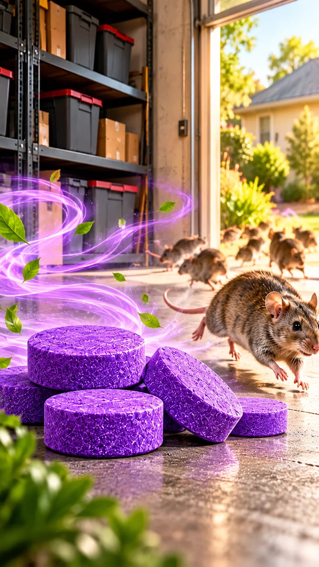 Mouse & Rat Repellent Balls – Scent-Based Rodent Deterrent for Home, Garage & Storage
